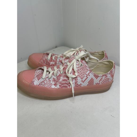 CONVERSE X GOLF WANG Chuck Taylor '70 Low PINK PYTHON Women's 11.5/Men's 9.5 - Picture 3 of 8